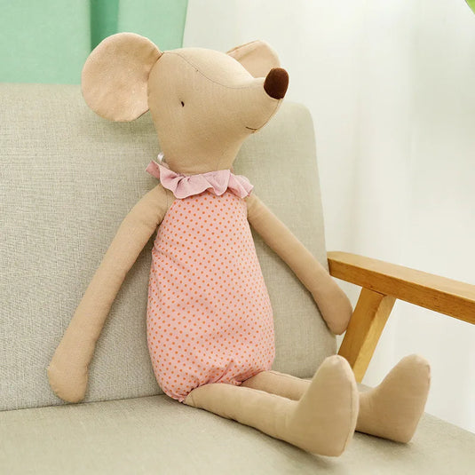 Doudou Lapin Beige Bébé