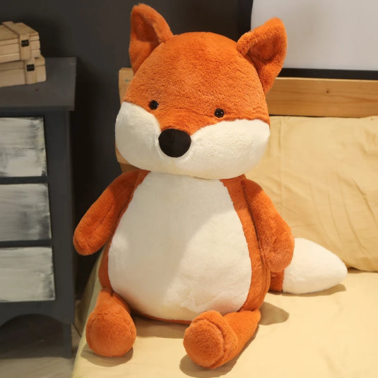 Grande Peluche Renard Enfant