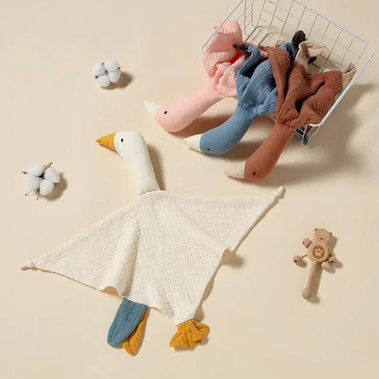 Doudou Plat Bébé Oie