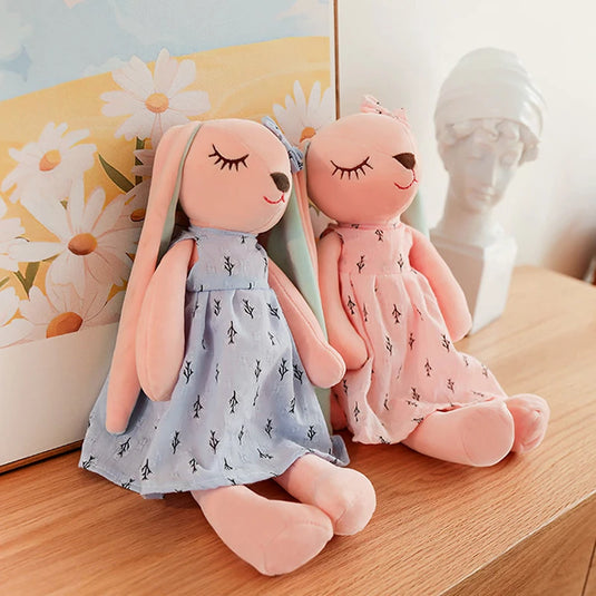 Peluche Lapin Rose bébé