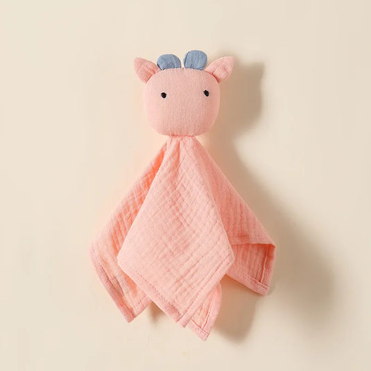 Doudou Plat Bébé Vache