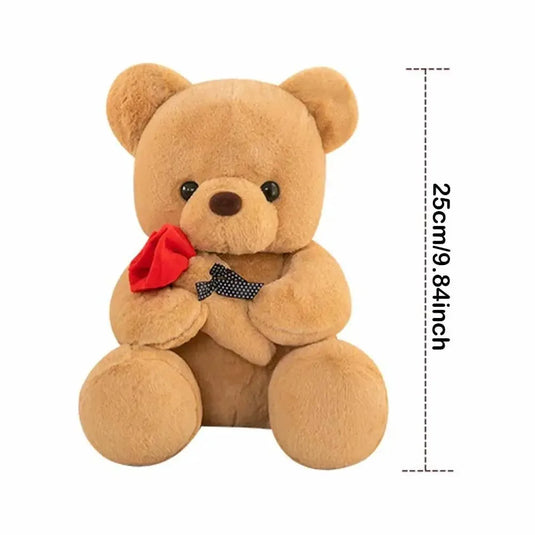 2026 Valentine's Day Roses Cute Teddy Bear Animal Plush Toys For Girls Teddy Bear Dolls Wedding Party Decors