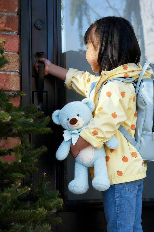 Petit Ours Bleu Peluche
