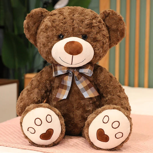 35/50/60CM Cute Classic Teddy Bear Plush Toys Kawaii Bow Tie Bear Plushie Pillow Stuffed Soft Dolls for Kids Girls Lover Gifts