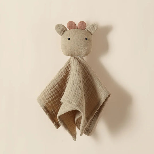 Doudou Plat Bébé Vache
