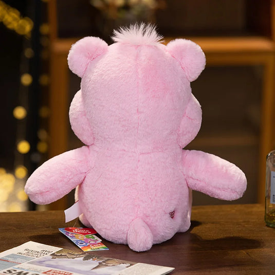 22/33/45cm Care Bears Kawaii Plush Toys Pink Sakura Bear Lovely Cartoon Bear Soft Stuffed Dolls Girls Boys Cute Toys Gift