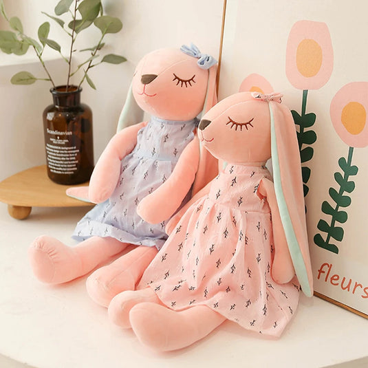 Peluche Lapin Rose bébé