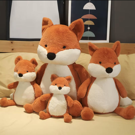 Grande Peluche Renard Enfant