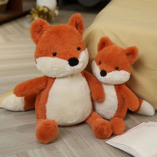 Grande Peluche Renard Enfant