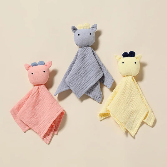 Doudou Plat Bébé Vache
