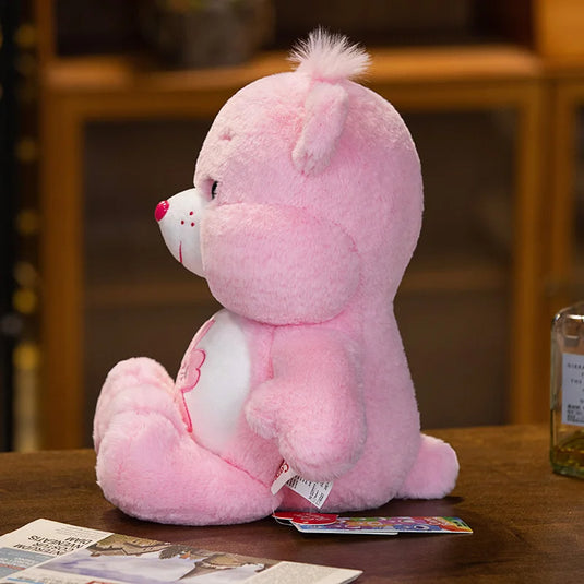22/33/45cm Care Bears Kawaii Plush Toys Pink Sakura Bear Lovely Cartoon Bear Soft Stuffed Dolls Girls Boys Cute Toys Gift
