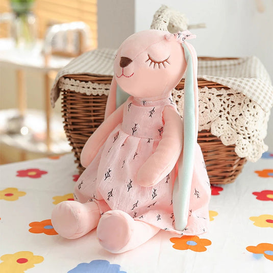 Peluche Lapin Rose bébé