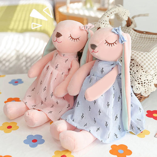 Peluche Lapin Rose bébé